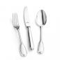 Preview: Silberbesteck Set 4-teilig Augsburger Faden in 925 Sterlingsilber Wilkens 225003204