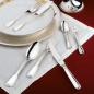 Preview: Silberbesteck Set 4-teilig Augsburger Faden in 925 Sterlingsilber Wilkens 225003204