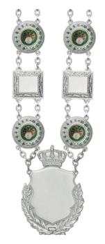 Königskette versilbert Steinhauer und Lück A6.1-02