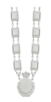 Königskette versilbert Steinhauer und Lück A7.1-02