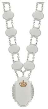 Königskette versilbert Steinhauer und Lück A9.1-02
