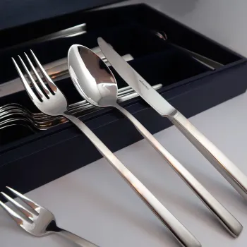 30-tlg. Besteckset Cantone 18/10 Edelstahl mattiert Wilkens 055.18.300