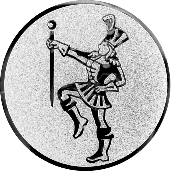 60525 Karneval-Tambour Majorin silber