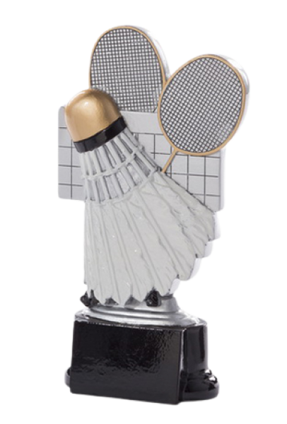 Resinfigur Badminton Stieber 39155