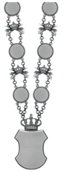 Königskette altsilberfarbig Steinhauer und Lück A8.2-04