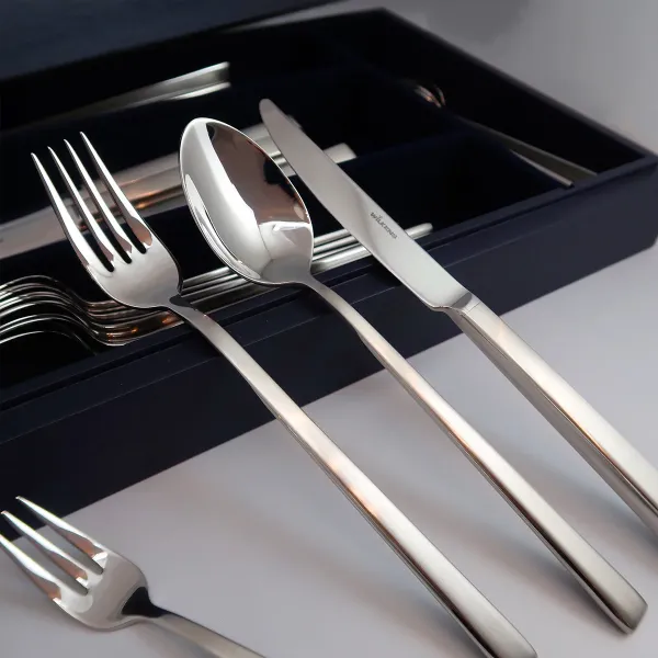 30-tlg. Besteckset Cantone 18/10 Edelstahl mattiert Wilkens 055.18.300