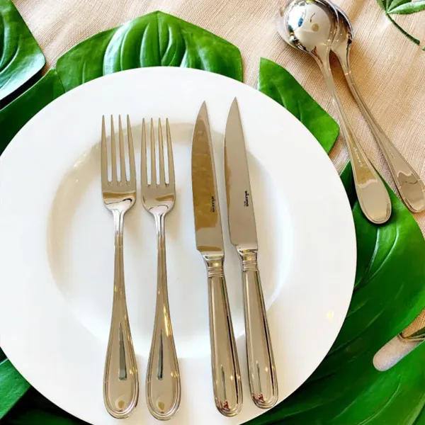 30-tlg. Besteckset Schwedisch Faden 18/10 Edelstahl Wilkens 021.18.300.1