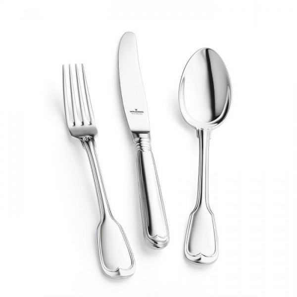 Silberbesteck Set 4-teilig Augsburger Faden in 925 Sterlingsilber Wilkens 225003204