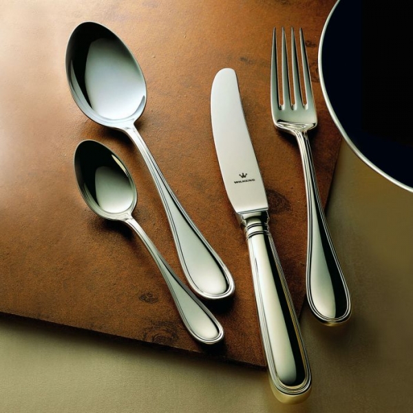 Silberbesteck Set 4-teilig Schwedisch Faden in 925 Sterlingsilber Wilkens 225252204